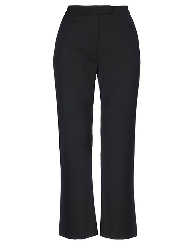 GIACOBINO Pantalone Nero 53% Poliestere, 43% Lana Vergine, 4% Elastan
