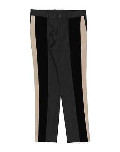 DOLCE&GABBANA Casual trouser Black 63% Cotton, 35% Virgin Wool, 2% Elastane