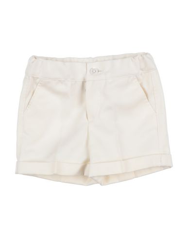 Dolce & Gabbana Babies'  Newborn Boy Shorts & Bermuda Shorts Ivory Size 3 Virgin Wool, Silk In White