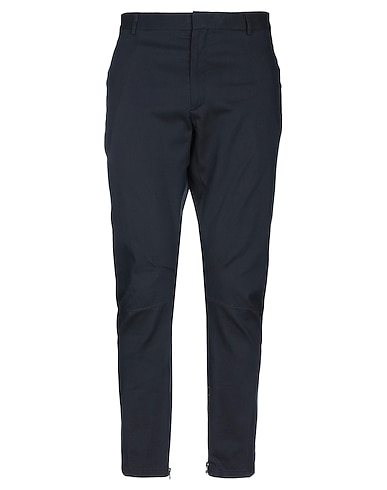 LANVIN Casual trouser Midnight blue 88% Cotton, 12% Silk