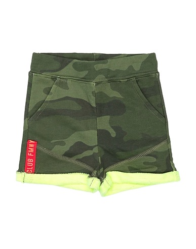 FRED MELLO Shorts & Bermuda Military green 100% Cotton