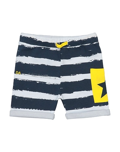 DANIELE ALESSANDRINI Shorts & Bermuda Midnight blue 95% Cotton, 5% Elastane