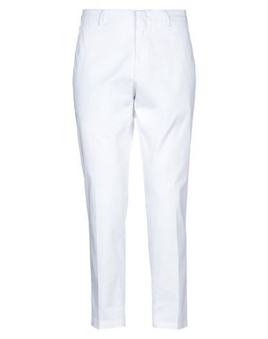 Michael Coal Man Pants White Size 31 Cotton, Elastane