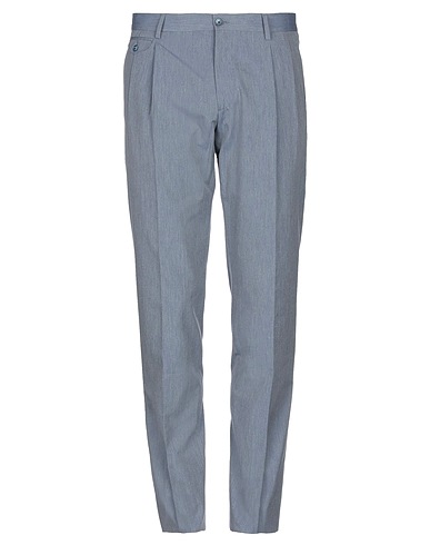 DOLCE&GABBANA Casual trouser Grey 100% Cotton