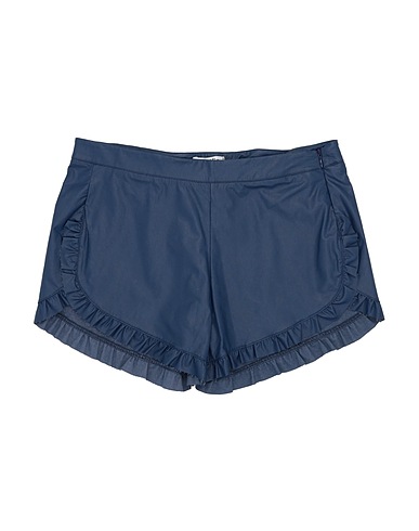 MAËLIE Shorts & Bermuda Blu notte 50% Poliuretanica, 50% Viscosa