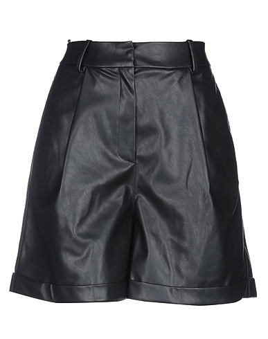 PINKO Shorts & Bermuda Black 60% Polyurethane, 40% Polyester