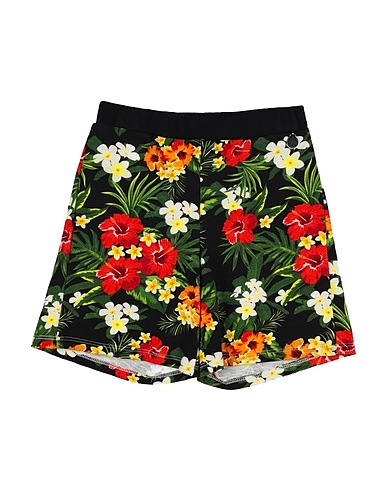 BYBLOS Shorts & Bermuda Black 95% Cotton, 5% Elastane