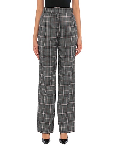 BE BLUMARINE Casual trouser Grey 64% Polyester, 35% Viscose, 1% Elastane