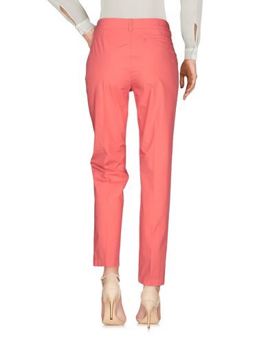 Shop Emporio Armani Woman Pants Coral Size 8 Cotton In Red