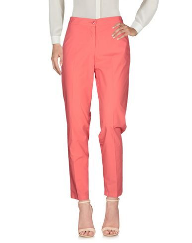 Shop Emporio Armani Woman Pants Coral Size 8 Cotton In Red