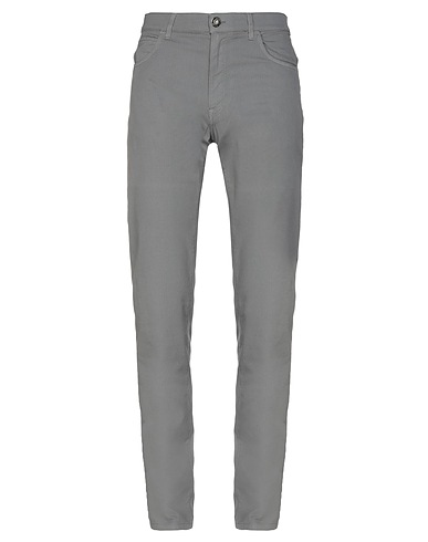 TRUSSARDI JEANS Casual pants Grey 97% Cotton, 3% Elastane