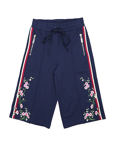 RELISH Casual trouser GIRL Blue 65% Viscose, 30% Nylon, 5% Elastane