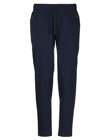 EMPORIO ARMANI Casual trouser Midnight blue 73% Cotton, 27% Polyamide