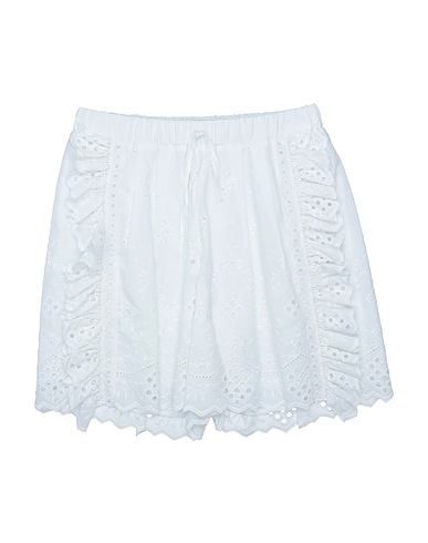 ALBERTA FERRETTI Shorts & Bermuda White 100% Cotton