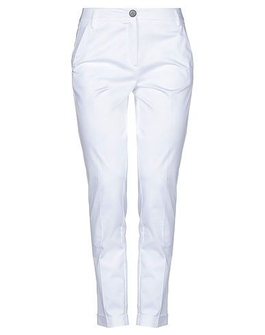 EMME by MARELLA Pantalone Bianco 96% Cotone, 4% Elastan