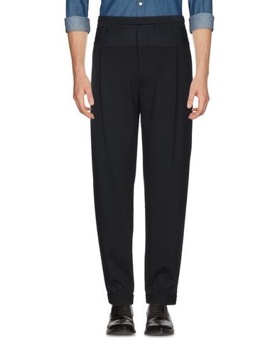 Giorgio Armani Man Pants Black Size 40 Viscose, Polyamide, Elastane In Blue