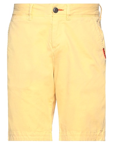 SUPERDRY Shorts y Bermudas Amarillo pastel 98% Algodón, 2% Elastán