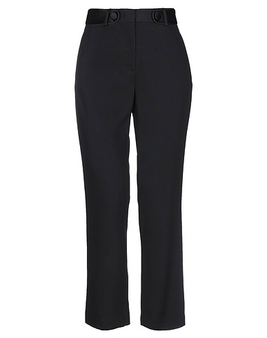 FEDERICA TOSI Casual trouser Black 100% Viscose