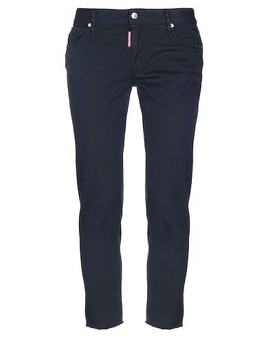 DSQUARED2 Casual trouser Midnight blue 98% Cotton, 2% Elastane