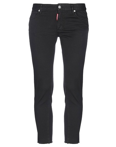 DSQUARED2 Casual trouser Black 98% Cotton, 2% Elastane