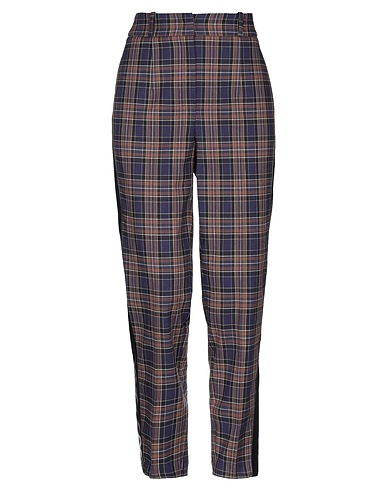 ANNARITA N TWENTY 4H Casual trouser Purple 49% Viscose, 49% Polyester, 2% Elastane, Polyurethane