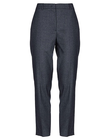 FABIANA FILIPPI Casual pants Slate blue 98% Virgin Wool, 2% Elastane
