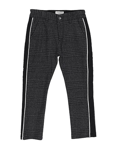 PAOLO PECORA Casual trouser Lead 64% Cotton, 36% Polyester