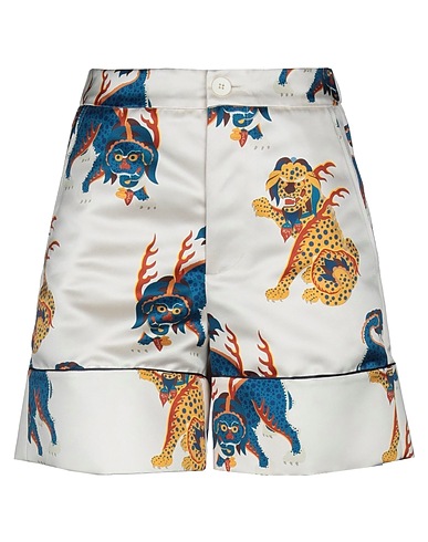 KIRIN PEGGY GOU Shorts & Bermuda Ivory 100% Polyester