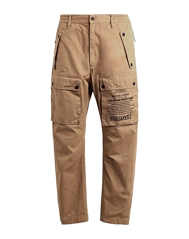 DSQUARED2 Casual pants Camel 100% Cotton