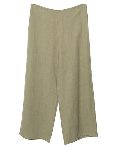 ROSSOPURO Casual pants Military green 100% Linen