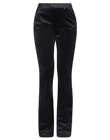 LIU •JO Casual pants Black 100% Polyester, Elastane