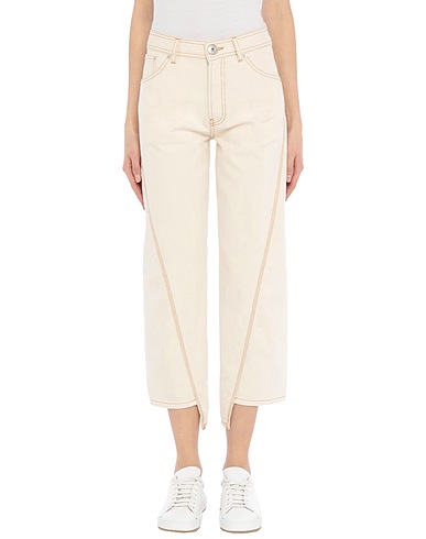 LANVIN パンツ アイボリー コットン 100%