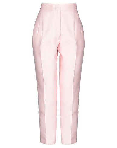 SEVENTY VENEZIA Casual pants Pink 89% Cotton, 11% Silk