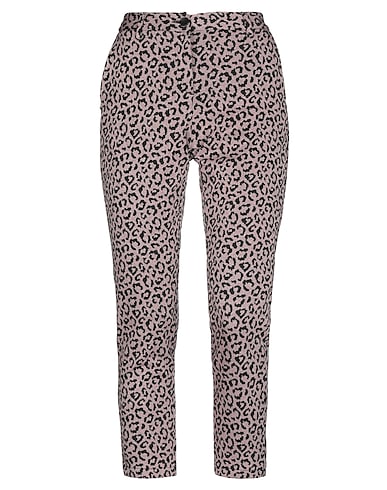WHITE SAND Casual trouser Pink 38% Polyester, 34% Viscose, 26% Lurex®, 2% Elastane