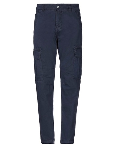 ALPHA INDUSTRIES Casual pants Midnight blue 100% Cotton