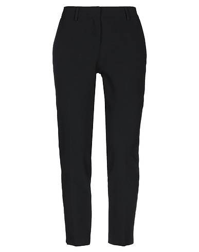 ATOS LOMBARDINI Casual pants Black 63% Polyester, 27% Viscose, 7% Cotton, 3% Elastane
