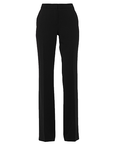 MOSCHINO Casual trouser Black 97% Viscose, 3% Other Fibres