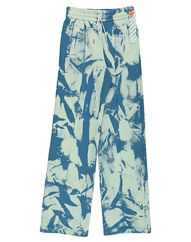 OFF-WHITE™ Casual trouser Deep teal 100% Cotton