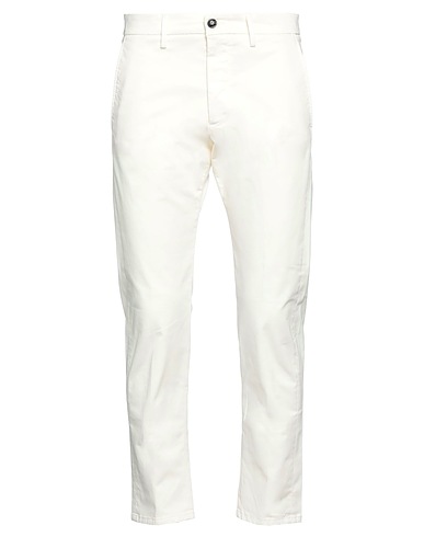 (+) PEOPLE パンツ AVORIO コットン 97% / ポリウレタン 3%