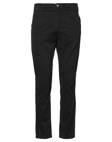 SQUAD² Casual trouser Black 98% Cotton, 2% Elastane