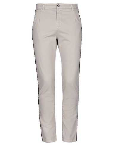 SQUAD² Casual pants Beige 98% Cotton, 2% Elastane