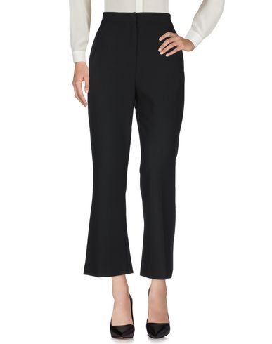 Shop Space Simona Corsellini Simona Corsellini Woman Pants Black Size 8 Polyester, Viscose, Cotton, Elastane