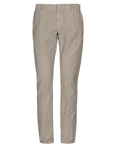 INCOTEX Casual pants Khaki 98% Cotton, 2% Elastane
