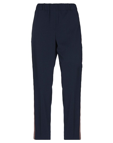 INCOTEX Casual trouser Midnight blue 98% Polyester, 2% Elastane