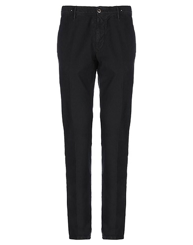 INCOTEX Casual παντελόνι INCOTEX SLACKS BY SLOWEAR Μαύρο 98% Βαμβάκι, 2% Ελαστάνη