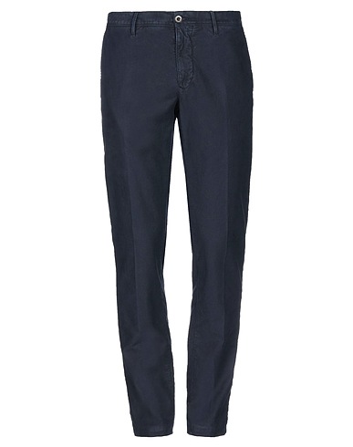 INCOTEX Casual trouser INCOTEX SLACKS BY SLOWEAR BLU NOTTE 98% Cotton, 2% Elastane