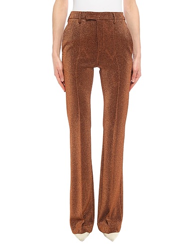 DEPARTMENT 5 Casual pants Brown 63% Viscose, 21% Nylon, 16% Metallic fiber