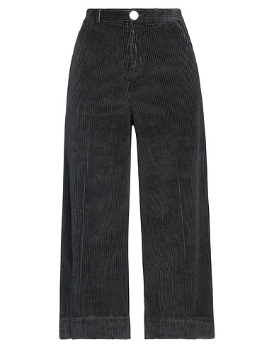 WHITE SAND Casual pants Black 67% Cotton, 18% Modacrylic, 15% Polyamide