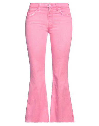 (+) PEOPLE Casual pants Pink 92% Cotton, 6% Elastomultiester, 2% Elastane