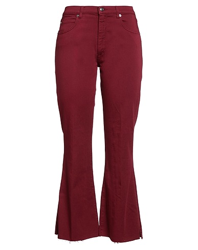 (+) PEOPLE Pantalone Prugna 92% Cotone, 6% Elastomultiestere, 2% Elastan